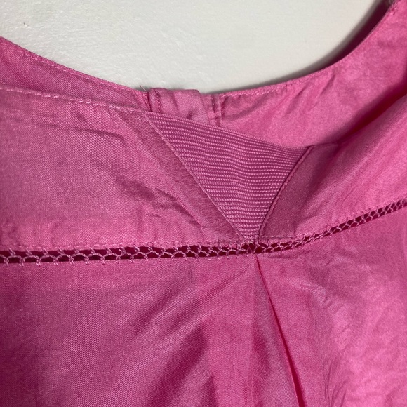 Anthropologie Postmark Pink Silk Cotton Tank Blouse - Picture 8 of 8